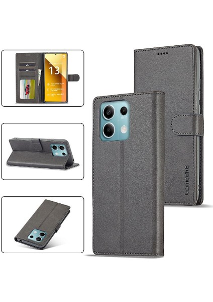 Xiaomi Redmi Not Için Kılıf 13 Pro 5g Kart Yuvaları Cüzdan Tutucu Buzağı ile (Yurt Dışından)