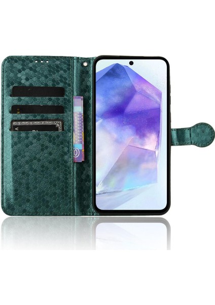 Samsung Galaxy A35 5g Manyetik Toka Geometrik Desen Deri (Yurt Dışından) indirimleri
