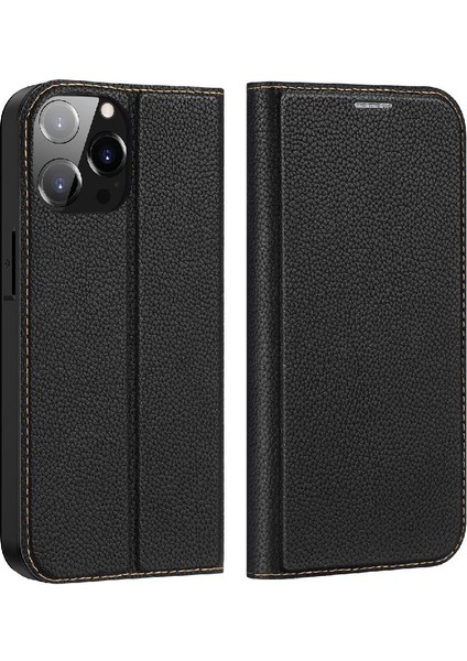 IPhone 14 Için Kılıf Pro Max Kapak Çevirin Kart Tutucu Manyetik Cüzdan (Yurt Dışından)