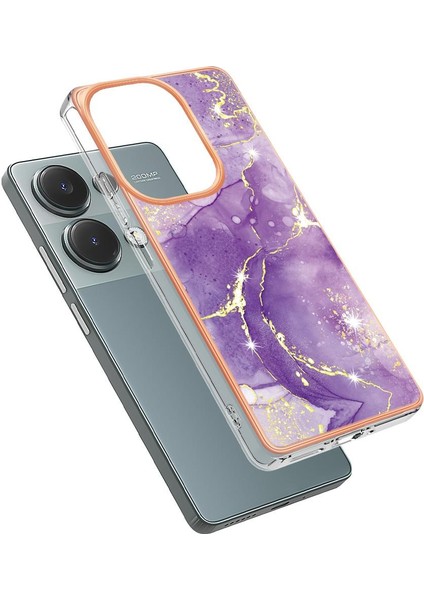 Xiaomi Poco M6 Pro 4g Koruma Için Kılıf Ince Tpu Mermer Desen Yumuşak (Yurt Dışından) modelleri