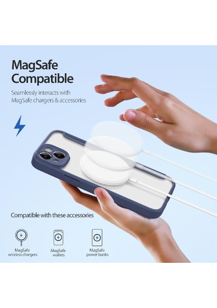 IPhone 14 Için Magducase Durumda Artı Kılıf Cüzdan ile Uyumlu Magsafe ile (Yurt Dışından)
