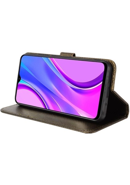 Xiaomi Redmi 9c Kickstand Manyetik Cüzdan Kart Tutucu Kapak Için Kılıf (Yurt Dışından) fırsatları