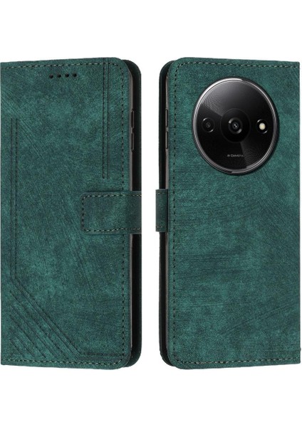 Xiaomi Redmi A3 Için Kılıf Tam Koruma Darbeye Kapak Kapak Yan Kart (Yurt Dışından)