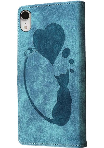 IPhone Xr Kart Cep Cüzdan Kılıf Tutucu Kapak Flip Folio Kedi (Yurt Dışından) fırsatları