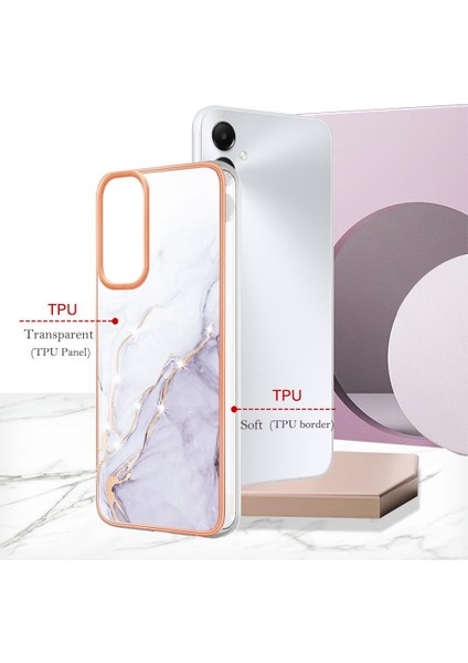 Samsung Galaxy A05S Ince Tpu Koruma Mermer Desen Yumuşak Tampon (Yurt Dışından) indirimleri