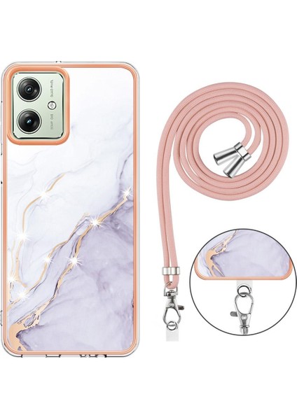 Motorola Moto G54 Tampon Anti-Scratch Yumuşak Crossbody Kordon Için Kılıf (Yurt Dışından) indirimleri