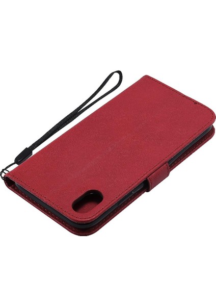 Iphone Xr Iş Cüzdan Telefon Kılıfı Için Flip Case Yüksek Kalite Deri (Yurt Dışından) fırsatları