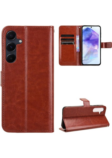 Samsung Galaxy A35 5g Flip Kapak Manyetik Cüzdan Kart Tutucu (Yurt Dışından)