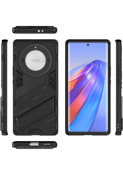 Onur Sihirli 5 Lite Koruyucu Kapak Için Kılıf Kickstand Sağlam Askeri (Yurt Dışından) modelleri