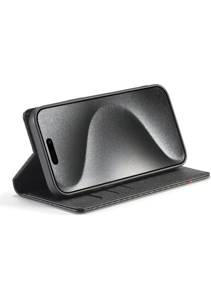 Kart Tutucu Kickstand ile IPhone 15 Pro Max Tam Koruma (Yurt Dışından)