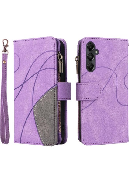 Samsung Galaxy A05S Kickstand Koruyucu Dokuz Kart Yuvaları Fermuar (Yurt Dışından)