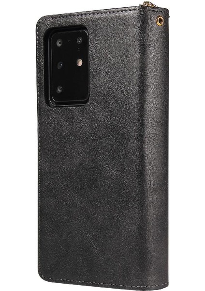 El Kayışı Cüzdan Kılıf ile Samsung Galaxy S20 Ultra Kart Tutucu Için Kılıf (Yurt Dışından) indirimleri