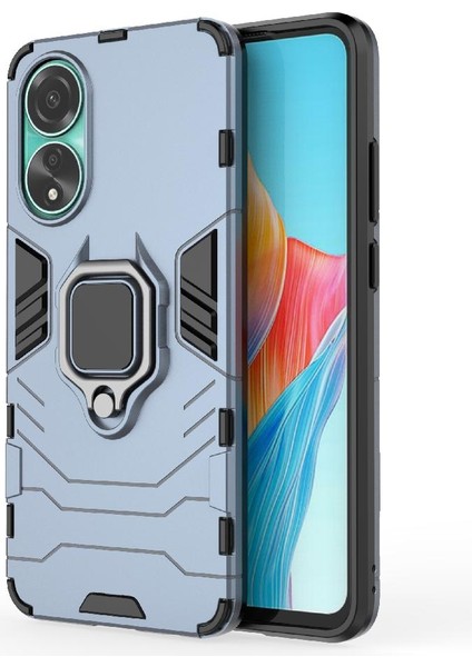 Oppo A58 4g Için Kılıf 360 &deg; Dönen Halka Darbeye Kapak Kickstand Askeri (Yurt Dışından) indirimleri
