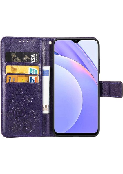 Xiaomi Redmi Için Not 9 4g Kısa Kayış Zarif Iş Deri (Yurt Dışından)