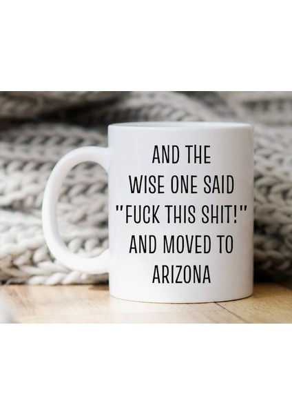 Arizona sine Taşınmak, Arizona Kahve Kupa'sına Taşınmak, Ingilizce Kupa Bardak