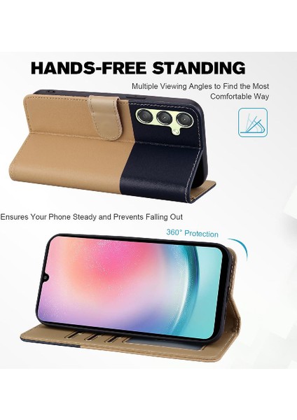 Samsung Galaxy A24 4g Için Basit Iş Kapak Çevirin Darbeye Vaka (Yurt Dışından) indirimleri