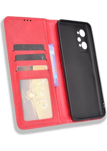 Realme Gt Neo 2 Pu Deri Manyetik Kapatma Cüzdan Için Kılıf (Yurt Dışından)