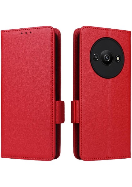 Xiaomi Redmi A3 Cüzdan Için Kılıf Yan Toka Pu Deri Manyetik Kart Yuvaları (Yurt Dışından) indirimleri