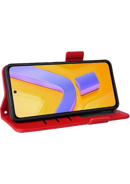 Vivo Y200E 5g Yan Toka Manyetik Cüzdan Kart Yuvaları Tutucu Pu (Yurt Dışından) modelleri