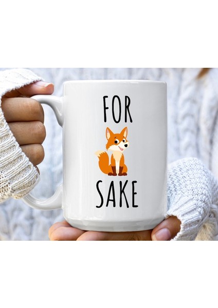 Tilki Kahve Kupa, Tilki Kupa, Tilki Kupa Bardak, Sevgiliye , Ingilizce Kupa Bardak