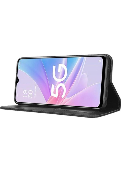 Oppo Oppo 5g Manyetik Kapatma Cüzdan Pu Deri Için Kılıf (Yurt Dışından)