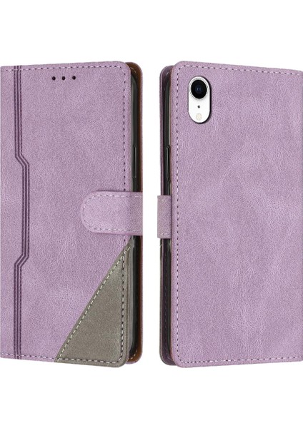 Iphone iphone Xr Manyetik Kapatma Handy Standı Cüzdan Pu Deri Kılıf (Yurt Dışından)