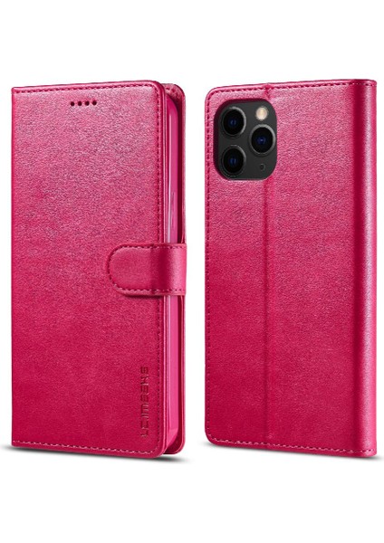 Iphone 12 Için Kılıf Pro Max Buzağı Doku Yatay Çevir Deri Kılıf ile (Yurt Dışından)