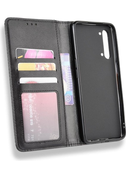 Oppo Bulmak Için Kılıf X2 Lite Cüzdan Manyetik Kapatma Pu Deri (Yurt Dışından)