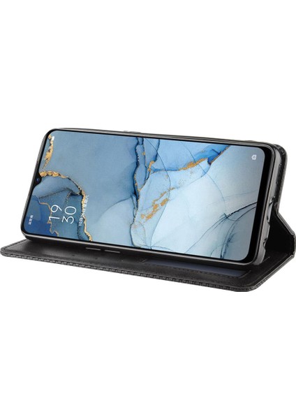 Oppo Bulmak Için Kılıf X2 Lite Cüzdan Manyetik Kapatma Pu Deri (Yurt Dışından)