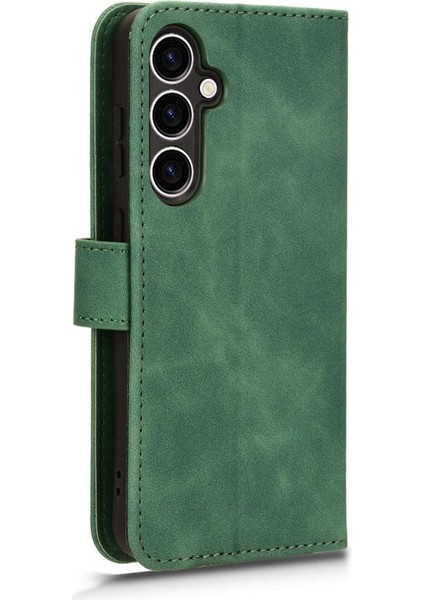 Samsung Galaxy S23 Fe 5g Için Kılıf Deri Folio Flip Case Koruyucu (Yurt Dışından)