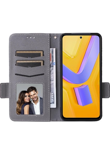 Vivo Y200E 5g Yan Toka Manyetik Cüzdan Kart Yuvaları Tutucu Pu (Yurt Dışından) fiyatları