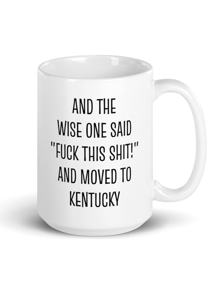 Kentucky'ye Taşınma si, Kentucky Kahve Kupa, Taşınma Kentucky-Ingilizce Kupa Bardak modelleri