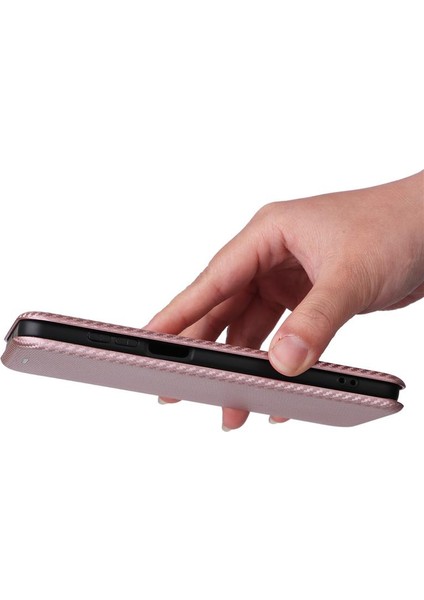 Motorola Moto G53 Manyetik Karbon Fiber Tam Koruma Kartı Için Kılıf (Yurt Dışından) fırsatları