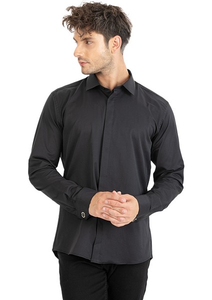 Erkek Klasik Klasik Uzun Kol Likrali Hediye Kutulu Gömlek fiyatları