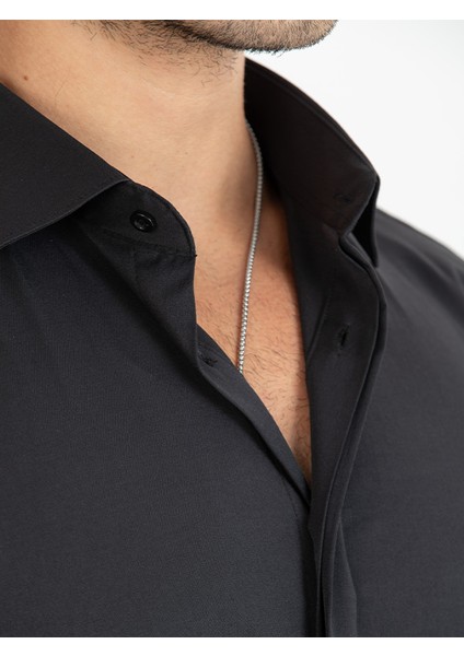 Erkek Klasik Klasik Uzun Kol Likrali Hediye Kutulu Gömlek modelleri