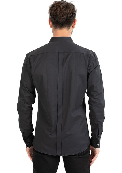 Erkek Klasik Klasik Uzun Kol Likrali Hediye Kutulu Gömlek fırsatları