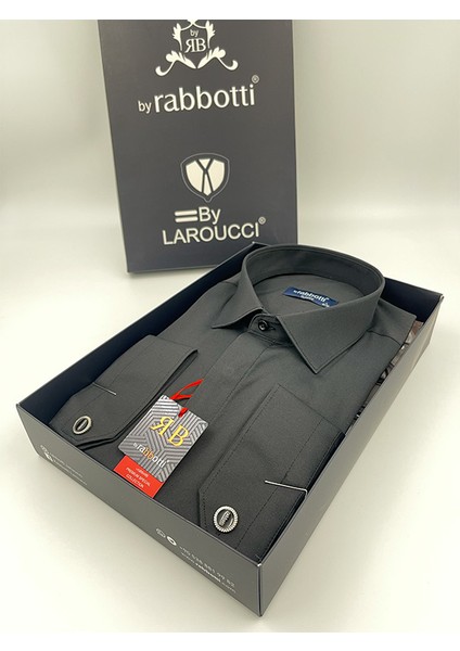 Erkek Klasik Klasik Uzun Kol Likrali Hediye Kutulu Gömlek indirimleri