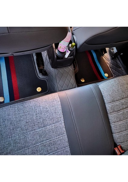 Ssangyong Rexton Araca Özel 8d Taban Döşemeli Oto Paspas Takım / Gri