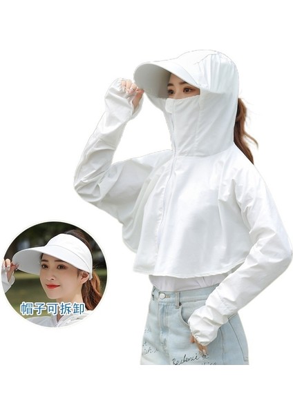 Şapka Kadın Yaz Uv Koruması Gündelik Bisiklet Güneşliği (Yurt Dışından)