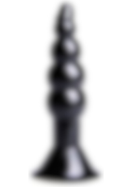 Sanal Sağlık Renkli 11 cm Uzunlukta Boğumlu Anal Plug ve Anal Tıkaç