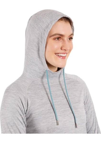 Hattie - Active Hoodie Kadın Gri Sweatshirt modelleri