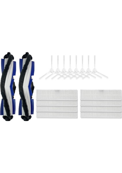 Explorer Serie 60 / RG7447, RG7455, RG7447WH, RG7455WH Için Yedek Parça Aksesuar Ana Yan Fırça Hepa Filtre (Yurt Dışından)