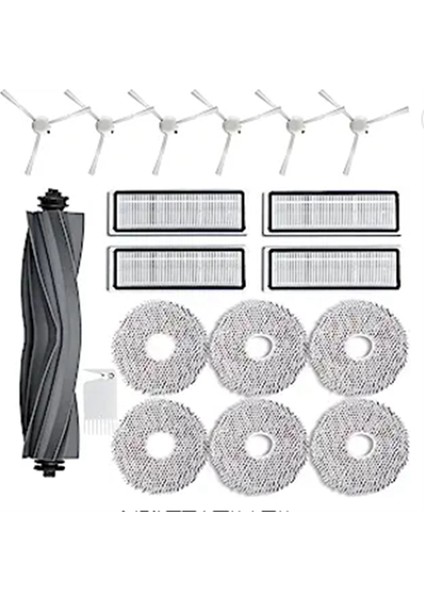 Bot Için Uygun L10S Ultra Süpürge Aksesuarları Chaimi X10 Ana Fırça Yan Filtre Toz Torbası (Yurt Dışından)