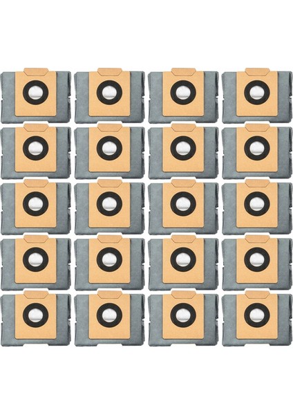 20 Adet Temiz X8 PRO/X10 Pro Omni Robotlu Süpürge Yedek Parçalar Toz Torbası Ev Temizliği (Yurt Dışından)