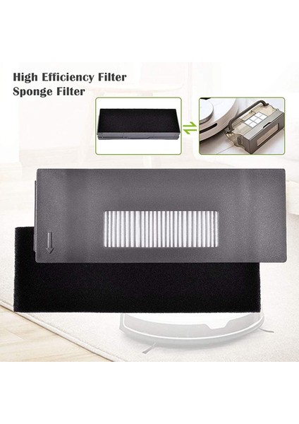 5 Paket Yedek Parçalar Hepa Filtreler Kiti Deebot 900 901 M88 Robotik Elektrikli Süpürge Aksesuarları (Yurt Dışından) modelleri