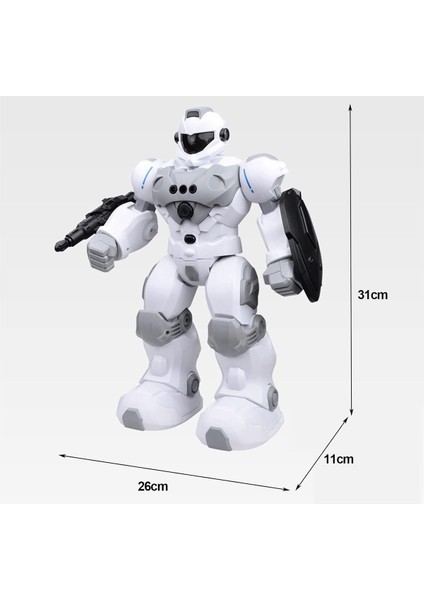 Mofy Baby Rc Uzaktan Kumandalı Hareket Sensörlü Çok Fonksiyonlu Akıllı Programlama Dans Eden Robot Guardian