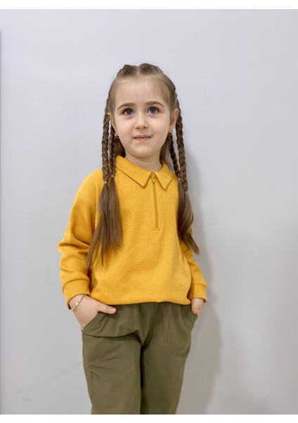 Waffle Theme Sweatshırt