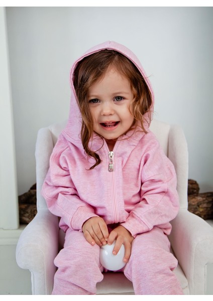 Fermuarlı Kapüşonlu Sweat