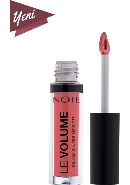 Note Le Volume Plump & Care Lipgloss Dudak Parlatıcısı 11 It's Fantastic - Pembe