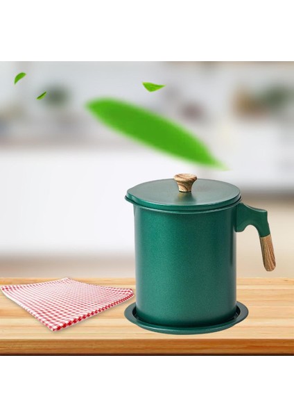 Süzgeçli Yağdanlık Ayırıcı Ahşıl I Kabı 1.4l Yeşil (Yurt Dışından)